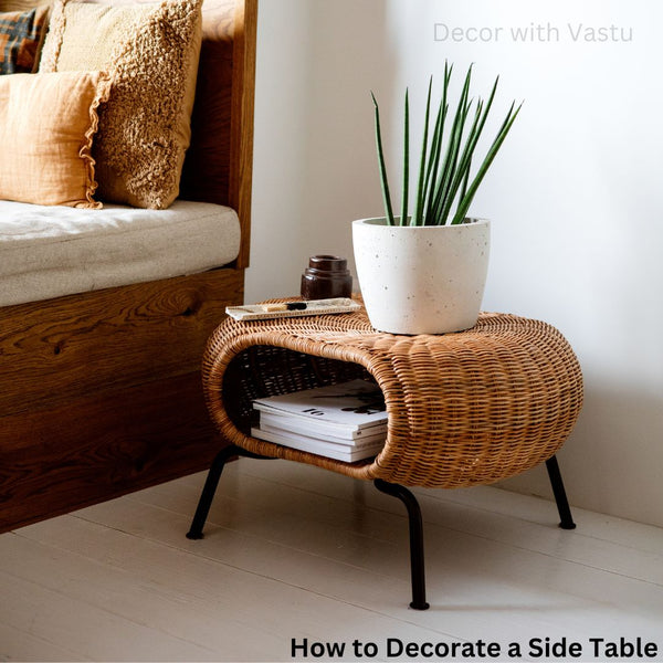 How to Decorate a Side Table 