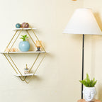 Metal Wall Shelf for Bathroom picture from distance