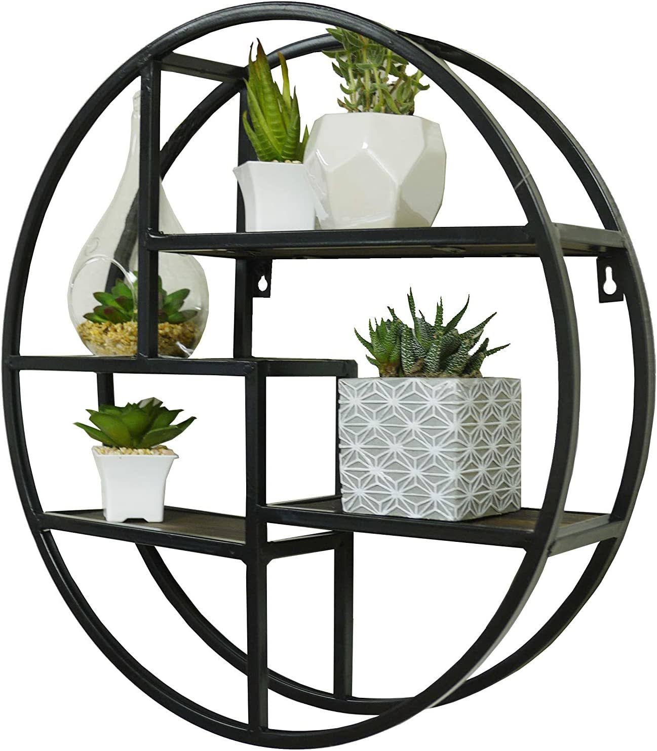 Wall Hanging Shelves | Wooden Wall Shelves Living Room