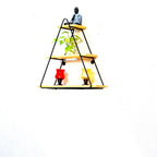 Modern Rustic Triangle Shelves