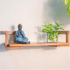 Floating Wall Shelf Design side look