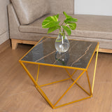 Square Marble End Tables