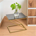 Marble Top End Table