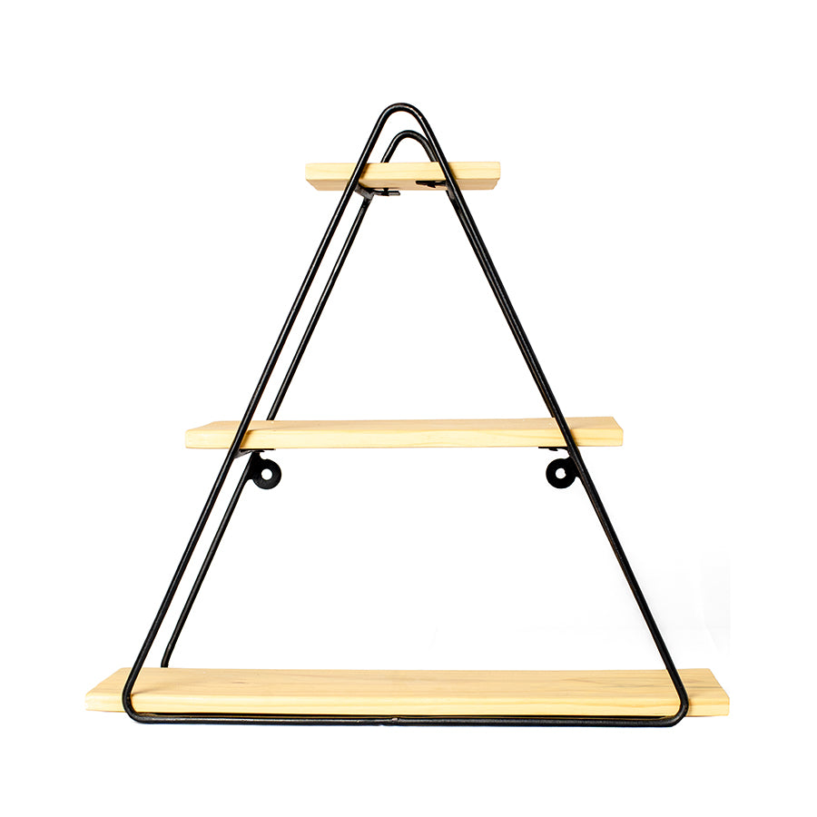 Modern Rustic Triangle Shelves