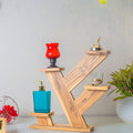Angled Tabletop Plant Stand