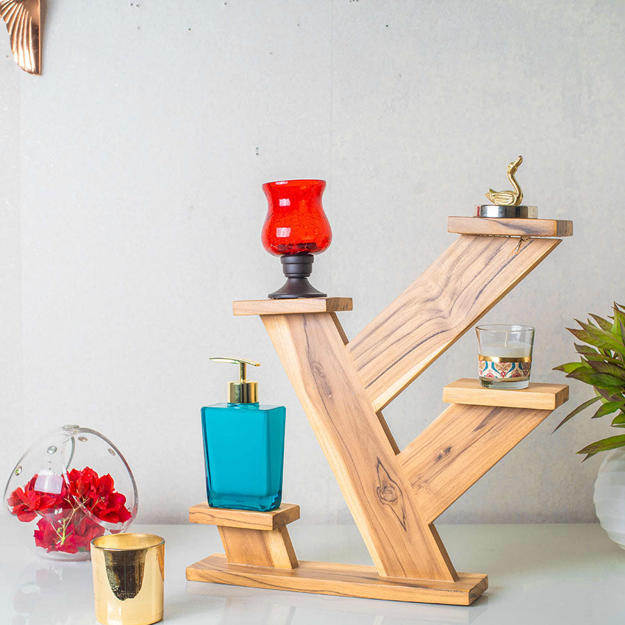 Angled Tabletop Plant Stand ( Another Look )